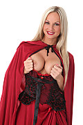 Valentina Red Riding Hood istripper model